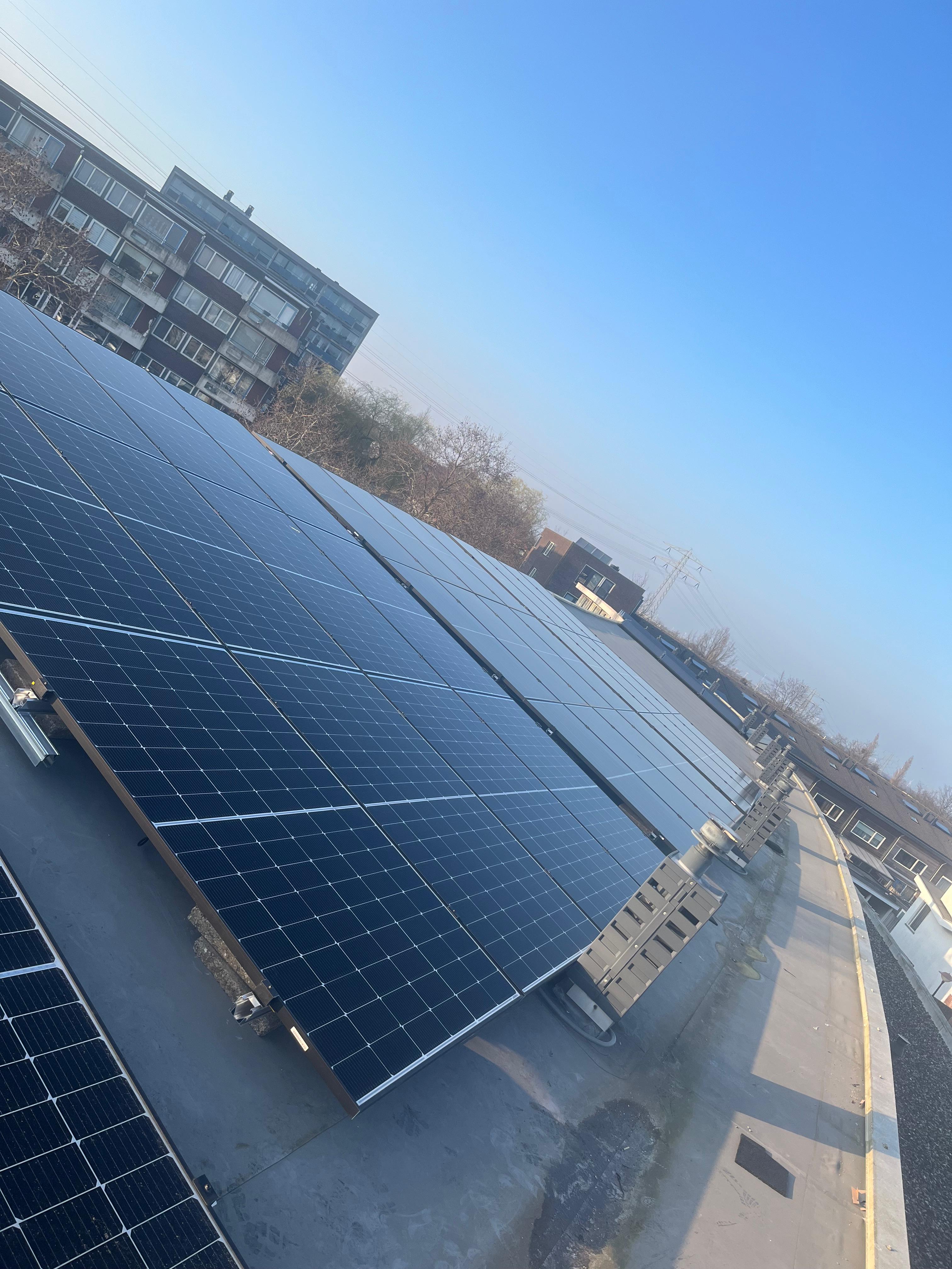 Zakelijke zonne-installatie in Zaandam
