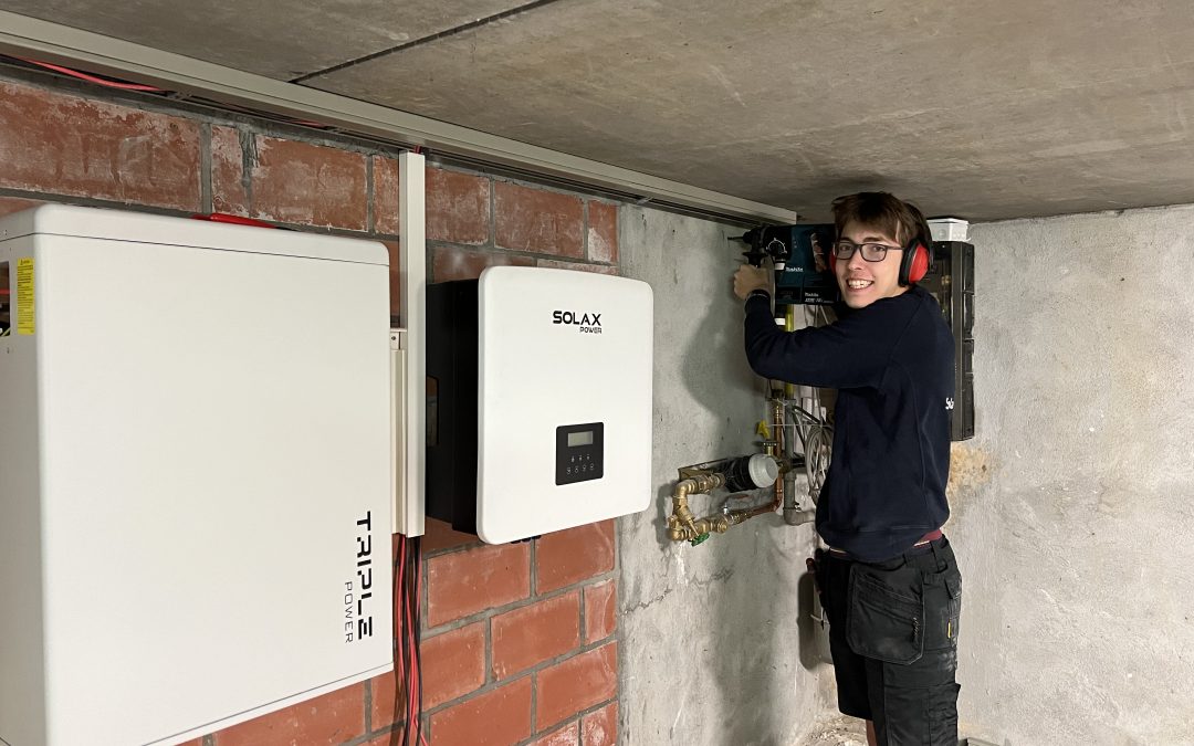 Thuisbatterij in een woning in de Zaanstreek